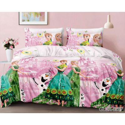Дитяча постільна білизна Анна та Ельза (бязь)