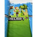 Дитяча постільна білизна Minecraft (ранфорс)