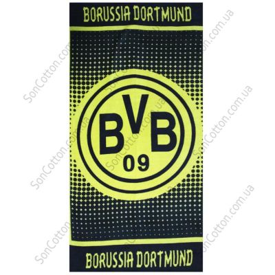Пляжное полотенце Borussia Dortmund. ТМ Golden Daisy