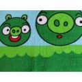 Пляжное полотенце Angry Birds (Синий). ТМ Golden Daisy