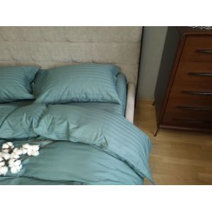 Постельное белье SEA BREEZE однотонное (Страйп-сатин Premium)