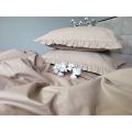 Комплект постільної білизни SOLO № S122 з рюшею (турецький котон)