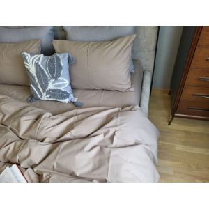 Постільна білизна Бежевий. Бязь PREMIUM