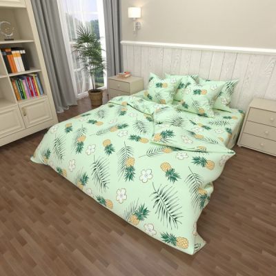 Комплект постельного белья Ананас салат