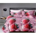 Комплект постельного белья Клубника (сатин)