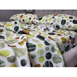 Постільна білизна Карамелька фреш. Ранфорс GOFRE жатка