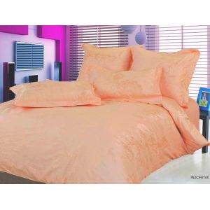 КПБ Сатин Жаккард, колір абрикосовий (арт. F8100) КПБ Сатин Жаккард, колір абрикосовий (арт. F8100)