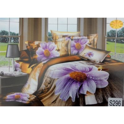 КПБ ELWAY арт. S296 сатин 3D фотопринт. Виробник – Польща