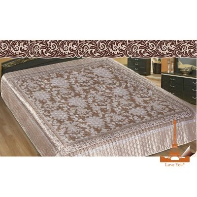 Покрывало на кровать 3D шелк Лучиано. Love You, Украина