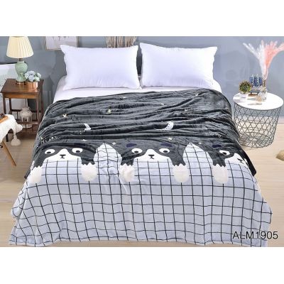 Плед-покрывало арт. ALM1905 TAG велсофт (микрофибра)