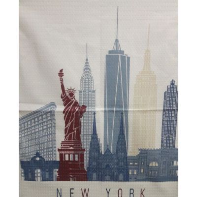 Вафельное полотенце Нью-Йорк, ткань Беларусь